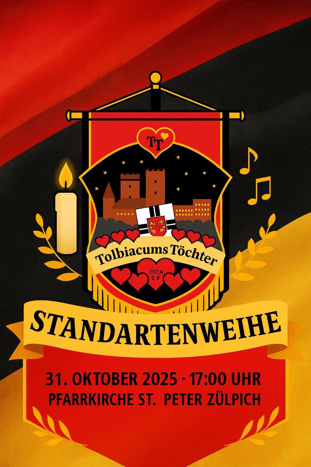 Einladung zur feierlichen Standartenweihe